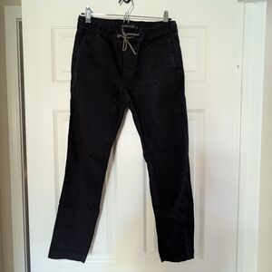 United By Blue Black Drawstring Pants